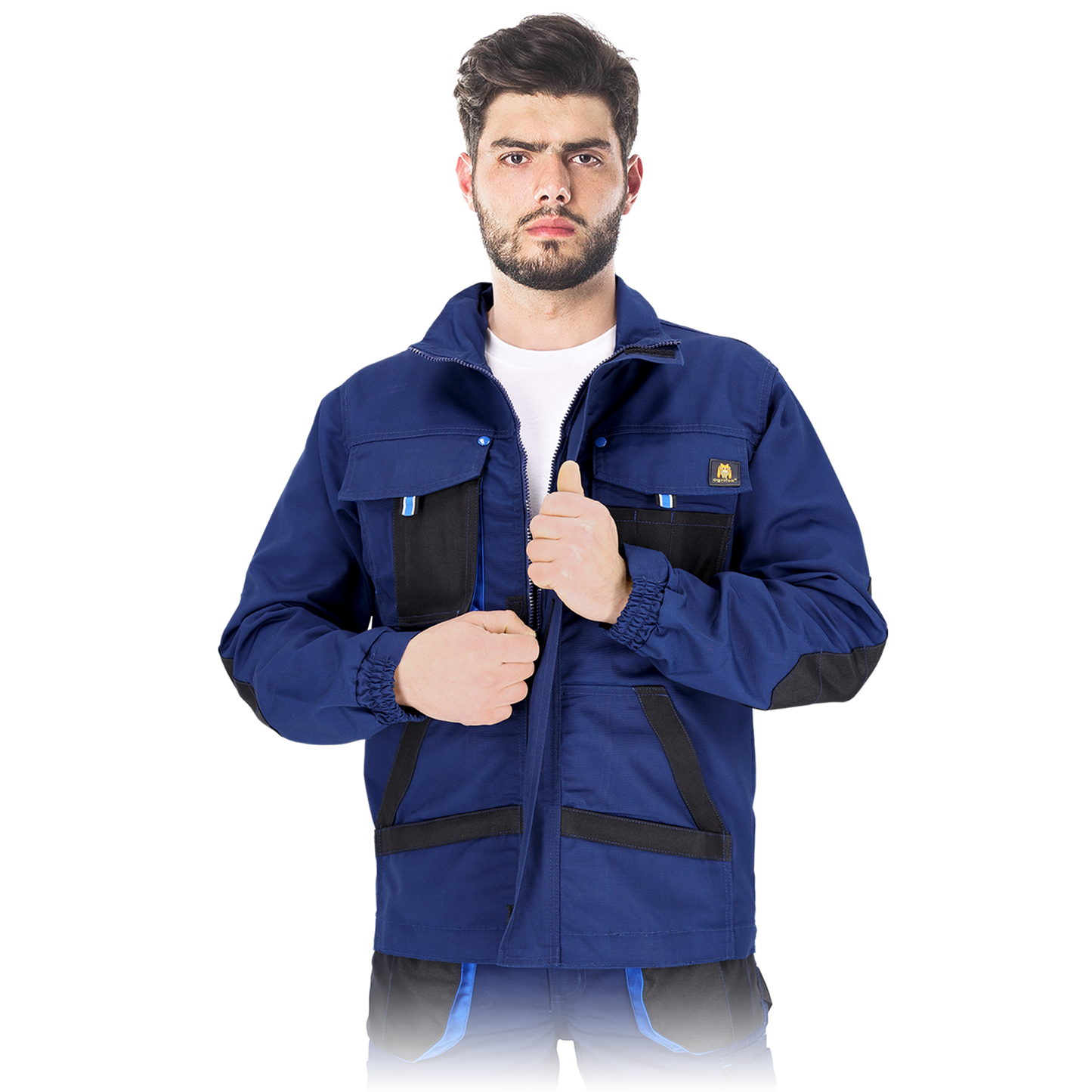 Men's work jacket FIO BLUE