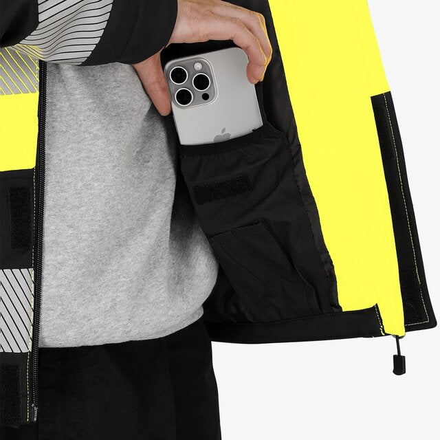 Hi-Vis Softshell striukė SCUTI, geltona