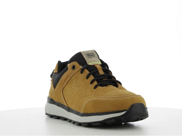 Neperšlampantys odiniai žygio batai STEADY LOW, ruda spalva