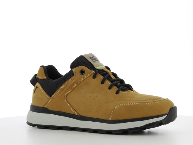 Neperšlampantys odiniai žygio batai STEADY LOW, ruda spalva