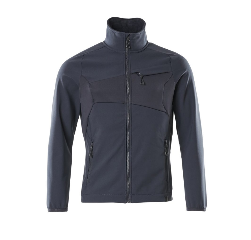 Kokybiška Softshell striukė MASCOT, 20102-253-010, su flisiniu pamušalu, tamsiai mėlynos spalvos