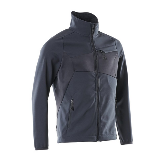 Kokybiška Softshell striukė MASCOT, 20102-253-010, su flisiniu pamušalu, tamsiai mėlynos spalvos