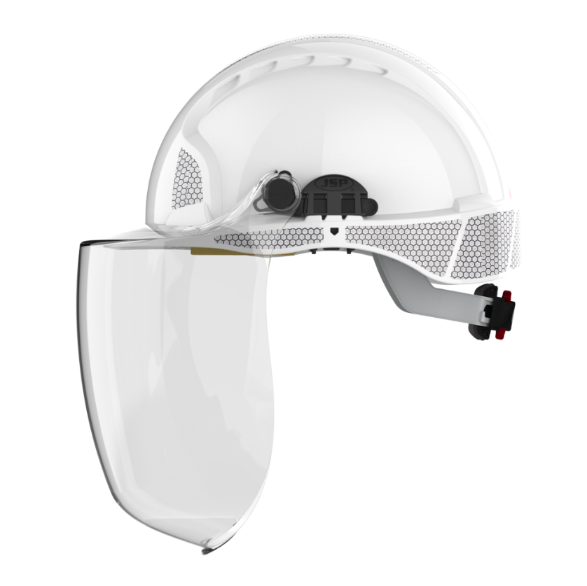 Elektriko apsauginis šalmas Evoguard® C5 Max, su veido skydeliu