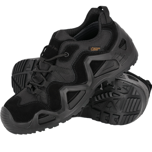 Odiniai taktiniai batai IRON-P BLACK