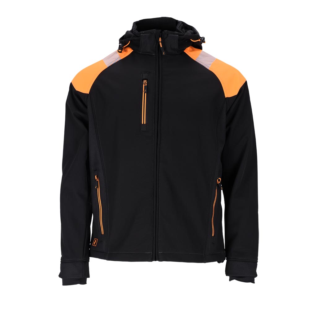Demisezoninė Softshell Striukė WIND, su Nuimamu Gobtuvu