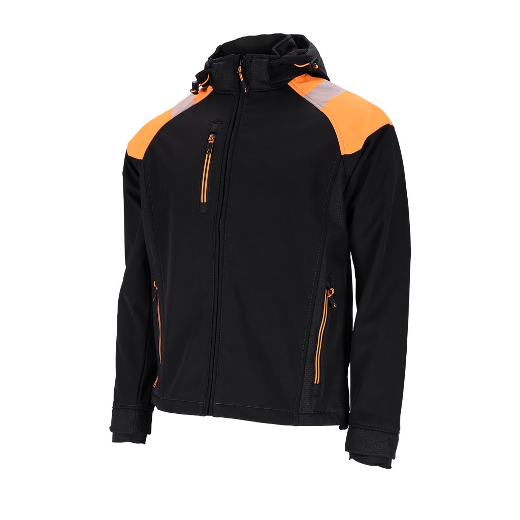Demisezoninė Softshell Striukė WIND, su Nuimamu Gobtuvu