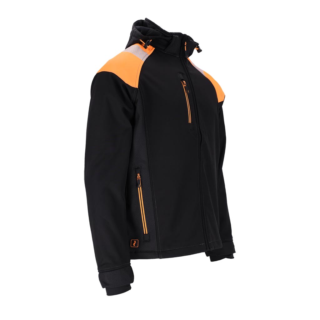 Demisezoninė Softshell Striukė WIND, su Nuimamu Gobtuvu