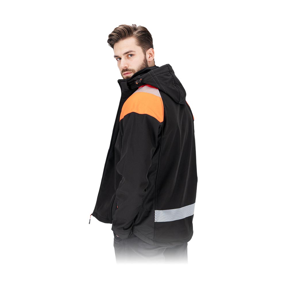 Demisezoninė Softshell Striukė WIND, su Nuimamu Gobtuvu