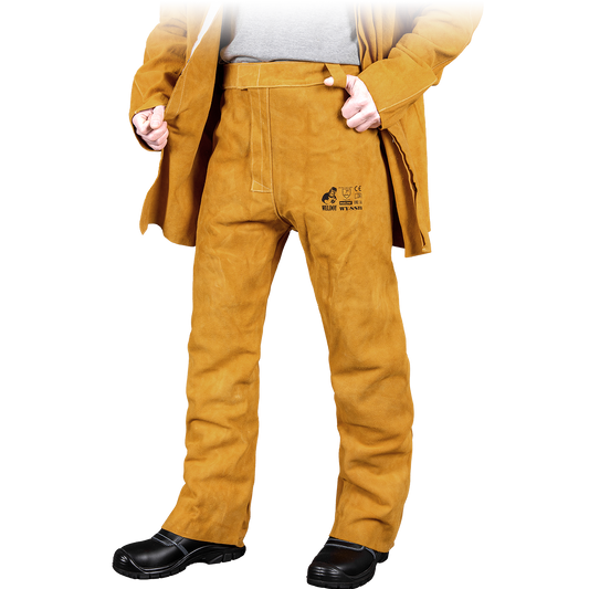 Leather welder's pants WELD WY