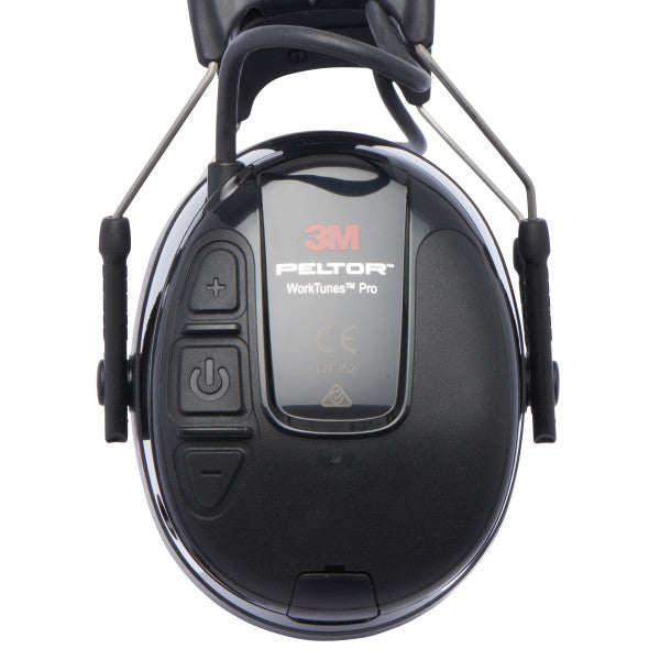 3M™ PELTOR™ WorkTunes™ Pro FM Radijo Ausinės, 32 dB, Lankelis, HRXS220A
