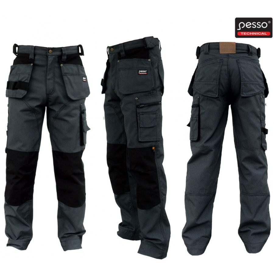 Darbo kelnės Pesso KDP110P, pilkos