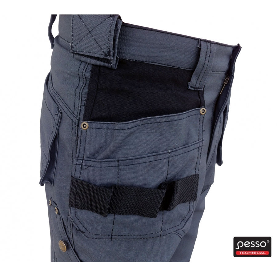 Darbo kelnės Pesso KDP110P, pilkos