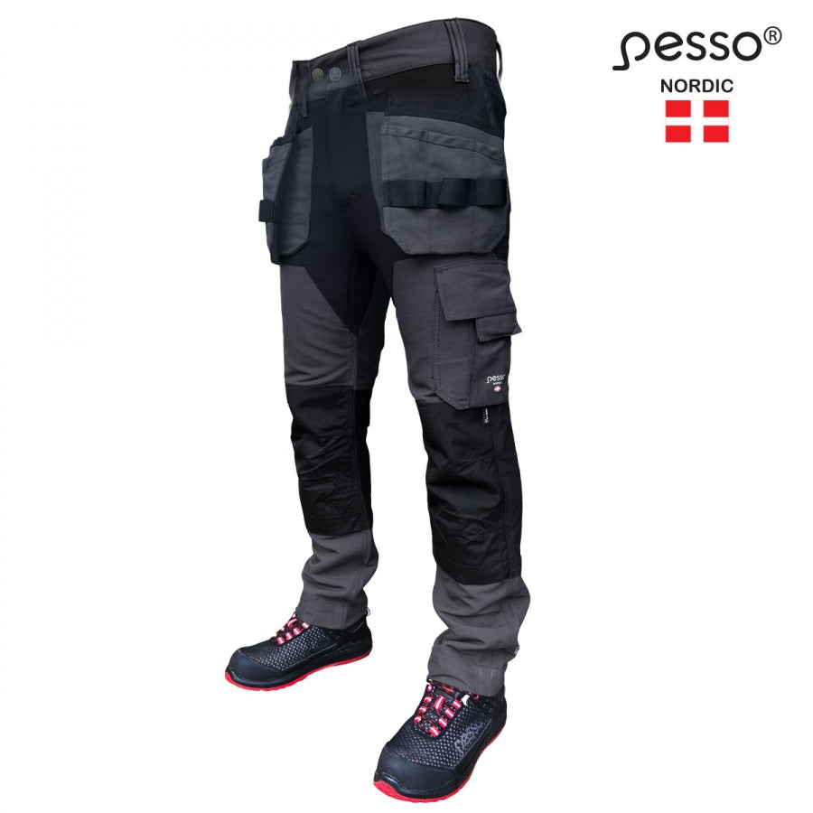 Darbo kelnės PESSO TITAN Flexpro 126, juodos