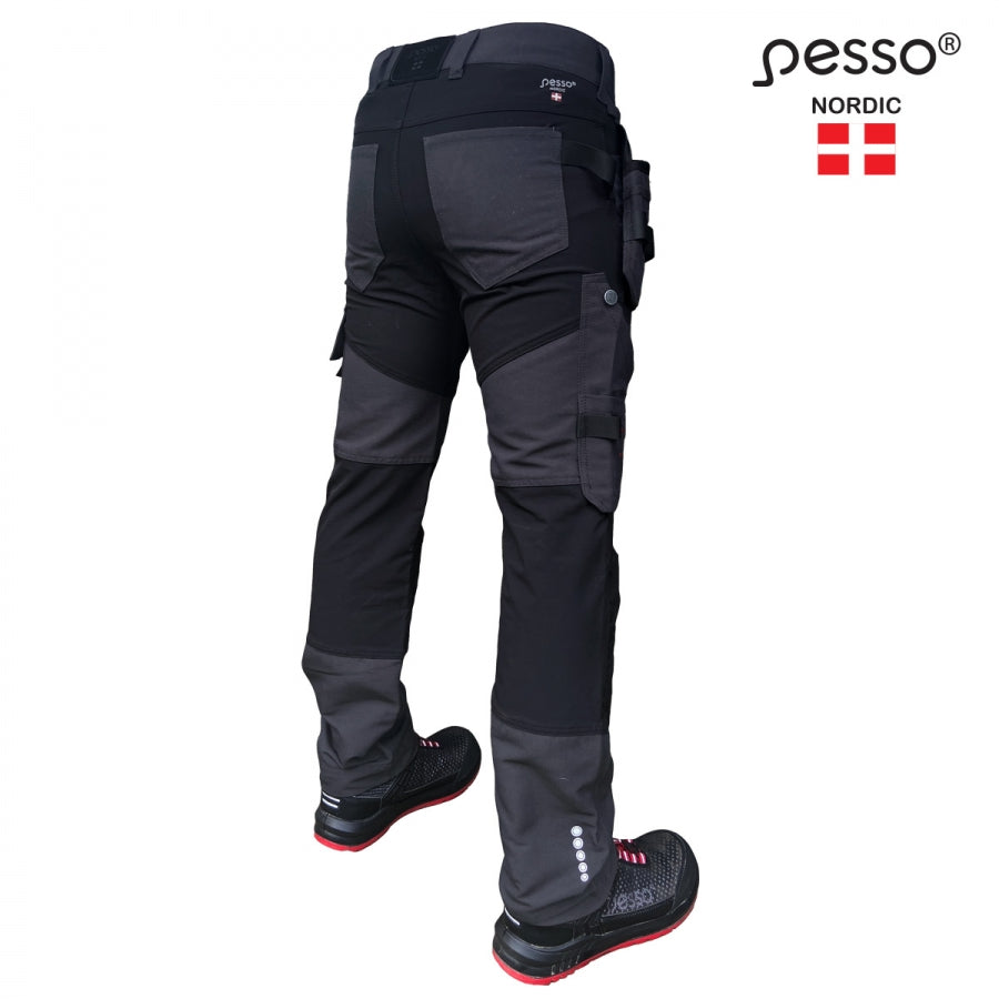 Darbo kelnės PESSO TITAN Flexpro 126, juodos