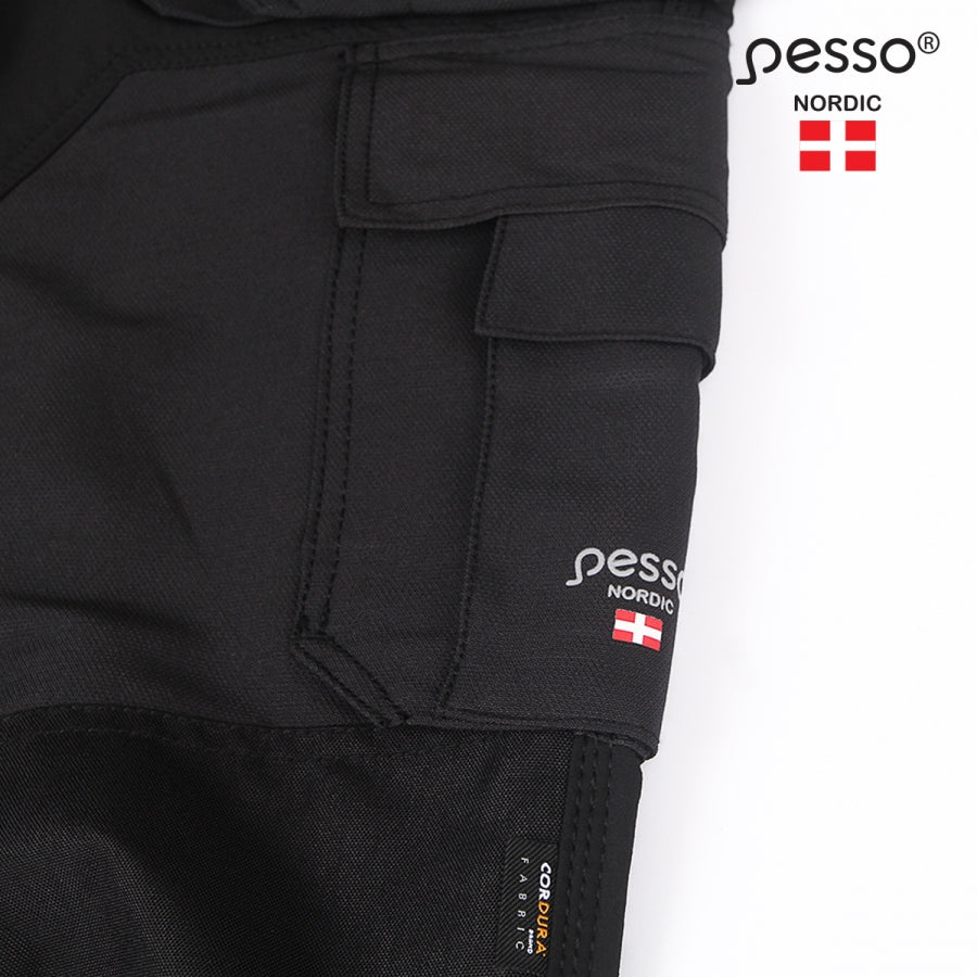 Darbo kelnės PESSO TITAN Flexpro 126, juodos