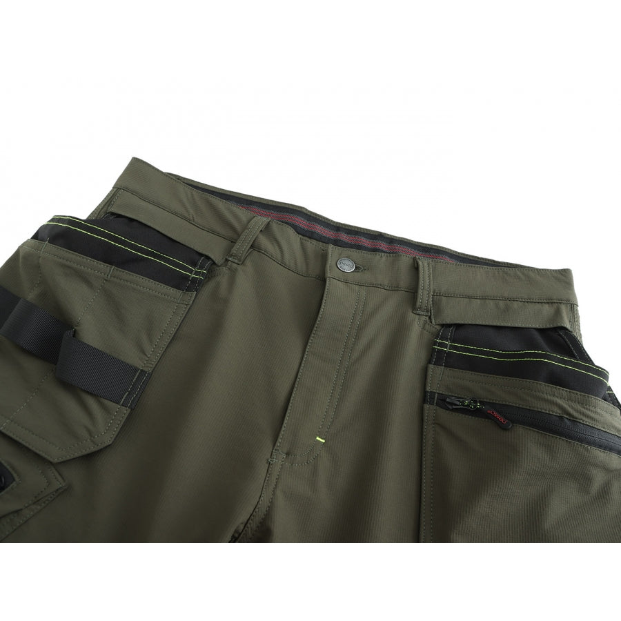 Darbo kelnės PESSO JUPITER Fit Slim 175, žalios