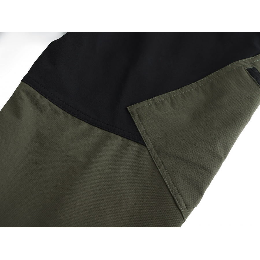 Pagrindinis audinys 94% Ripstop Nylon /  12% Spandex  STONE GUARDTM  87% nailonas / 13% Spandex Cordura® audinio detalės - 100% poliamidas