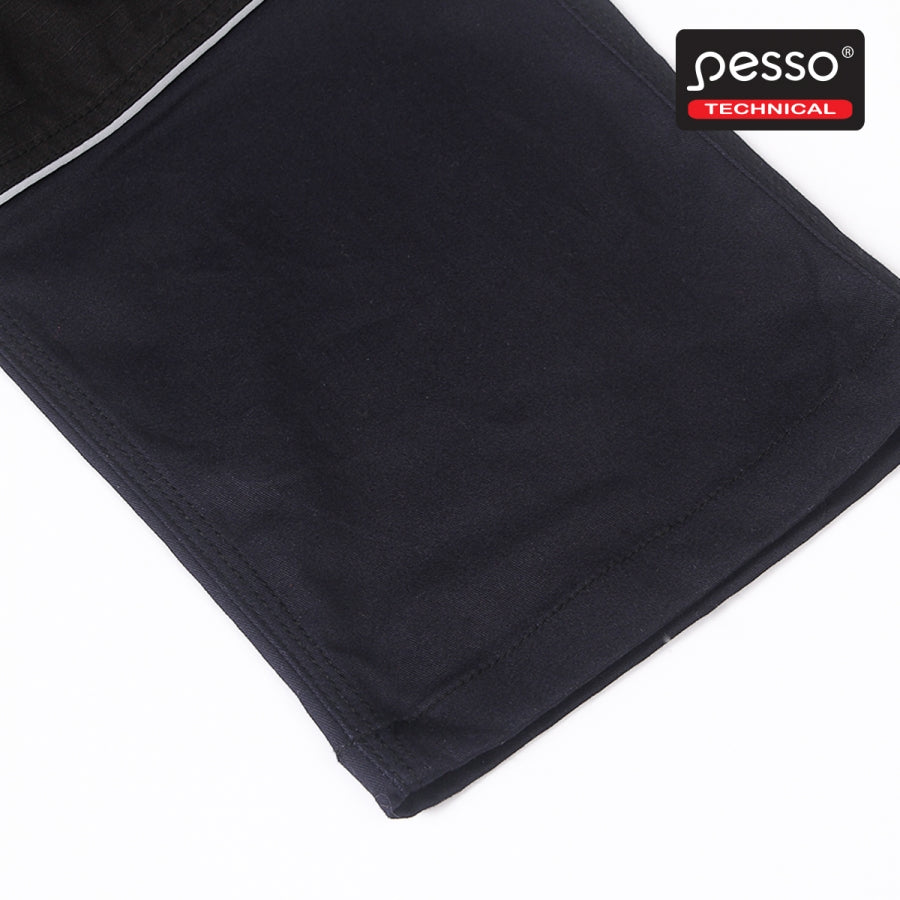 Darbo kelnės Pesso iš tvirto medvilninio STRETCH 215 audinio su elastanu, mėlynos