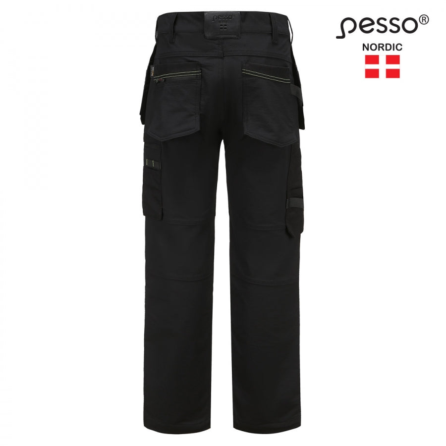Darbo kelnės Pesso TAURUS Stretch 165, juodos