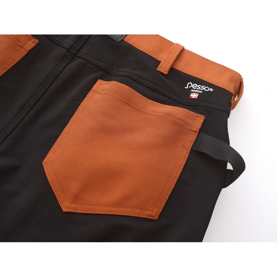 Darbo kelnės Pesso TITAN Flexpro 125, rudos Mountain Brown