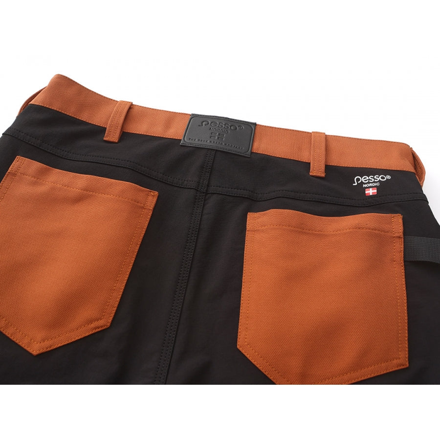 Darbo kelnės Pesso TITAN Flexpro 125, rudos Mountain Brown