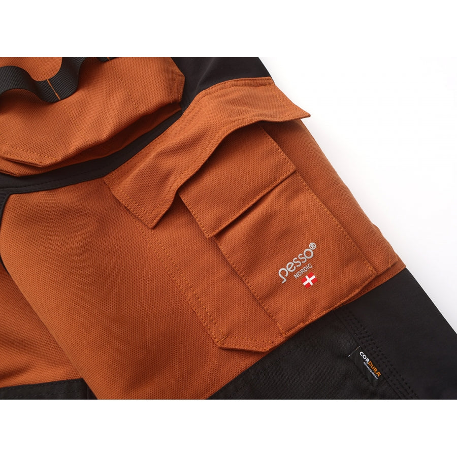 Darbo kelnės Pesso TITAN Flexpro 125, rudos Mountain Brown