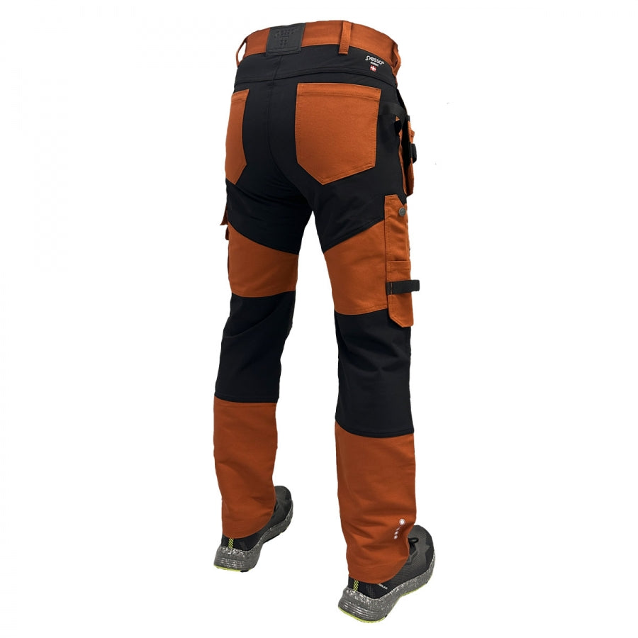 Darbo kelnės Pesso TITAN Flexpro 125, rudos Mountain Brown