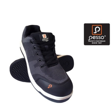 Sportinio stiliaus pusbačiai Pesso Basel S1P SRC / Aliuminium+Kevlar