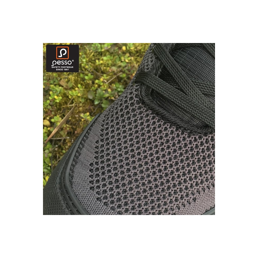 Sportinio stiliaus pusbačiai Pesso Basel S1P SRC / Aliuminium+Kevlar