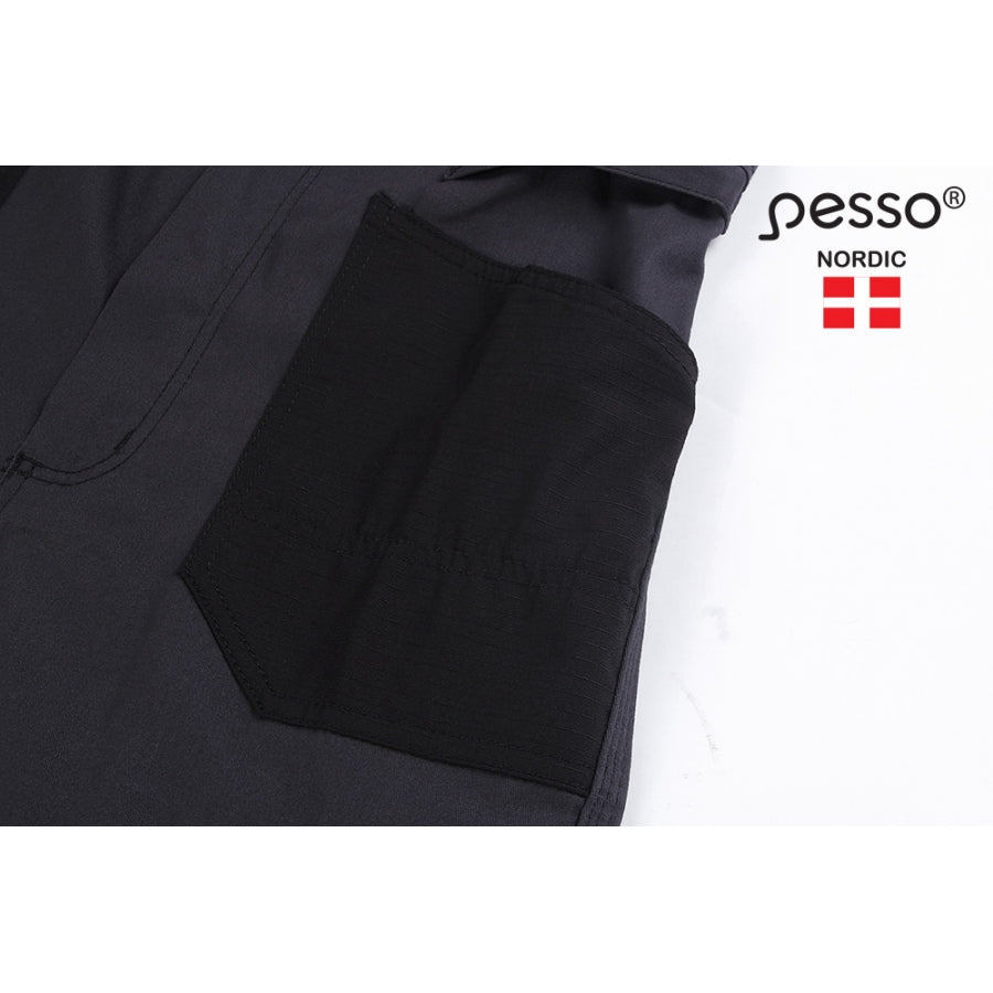Elastingas puskombinezonis PESSO STRETCH TWILL, pilkos spalvos