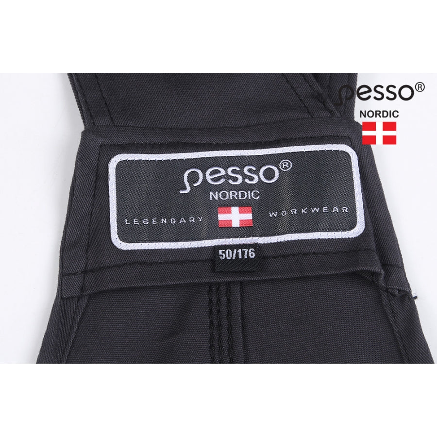 Elastingas puskombinezonis PESSO STRETCH TWILL, pilkos spalvos
