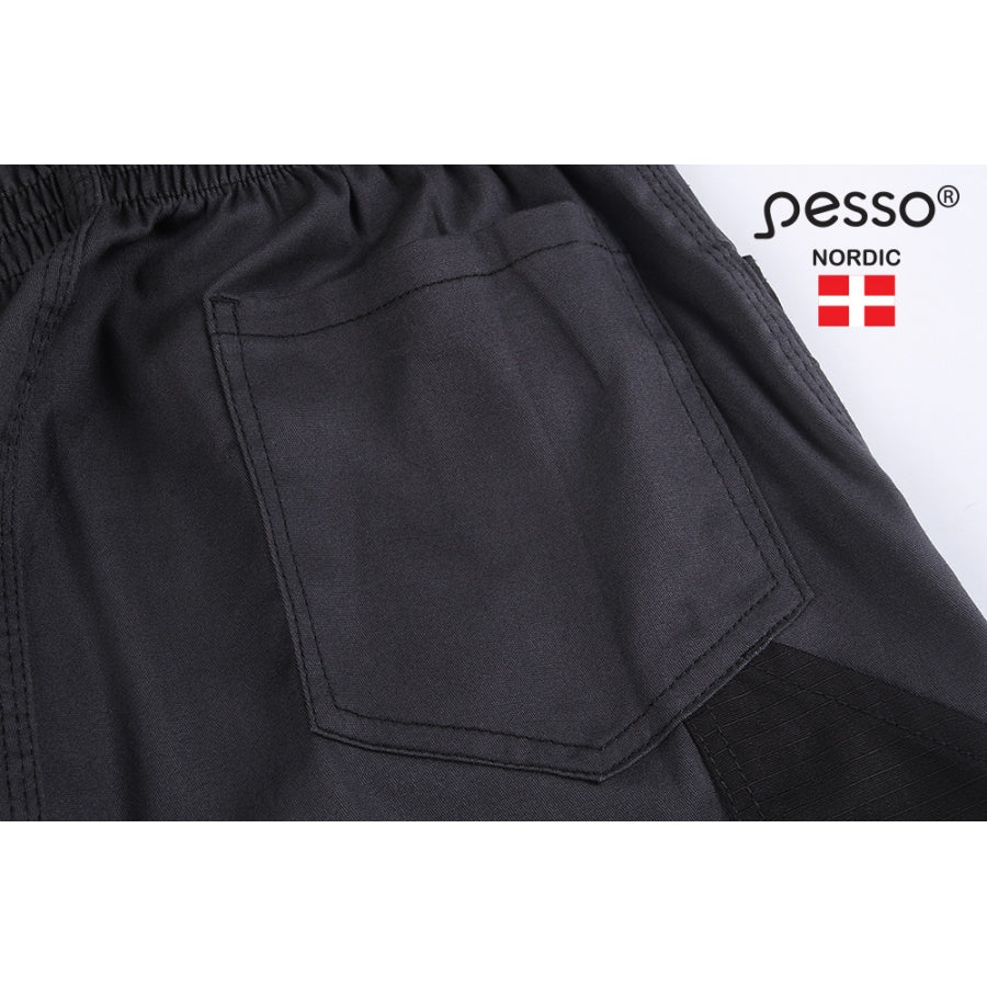 Elastingas puskombinezonis PESSO STRETCH TWILL, pilkos spalvos