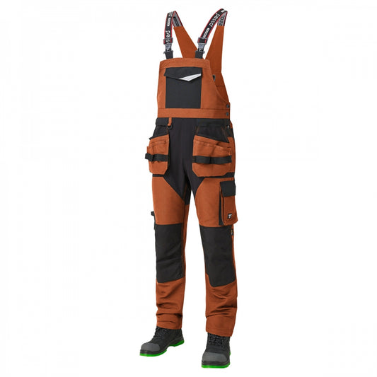 Darbo puskombinezonis Pesso Titan Flexpro DP125R, rudas