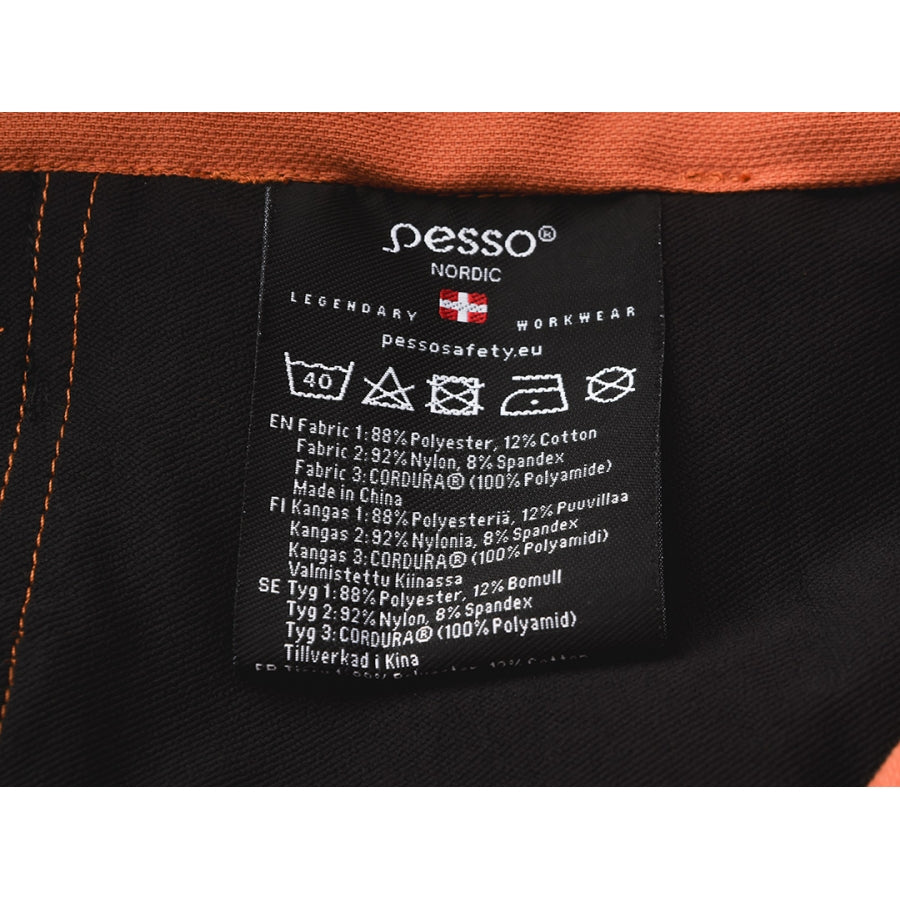 Darbo puskombinezonis Pesso Titan Flexpro DP125R, rudas