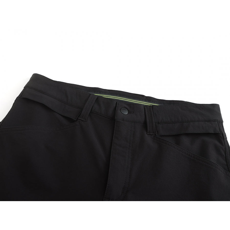 Darbo šortai Pesso Mercury Stretch 145B iš tvirto nailoninio audinio su elastanu, juodos spalvos