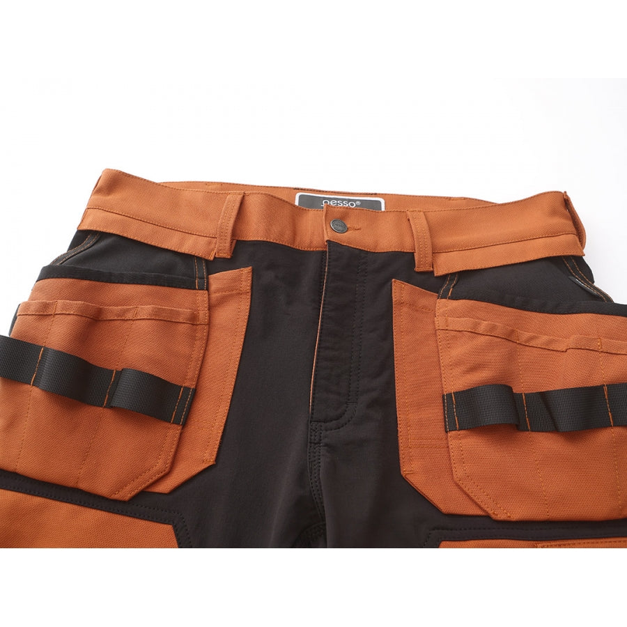 Darbo šortai Pesso TITAN Flexpro 125, rudi Mountain Brown