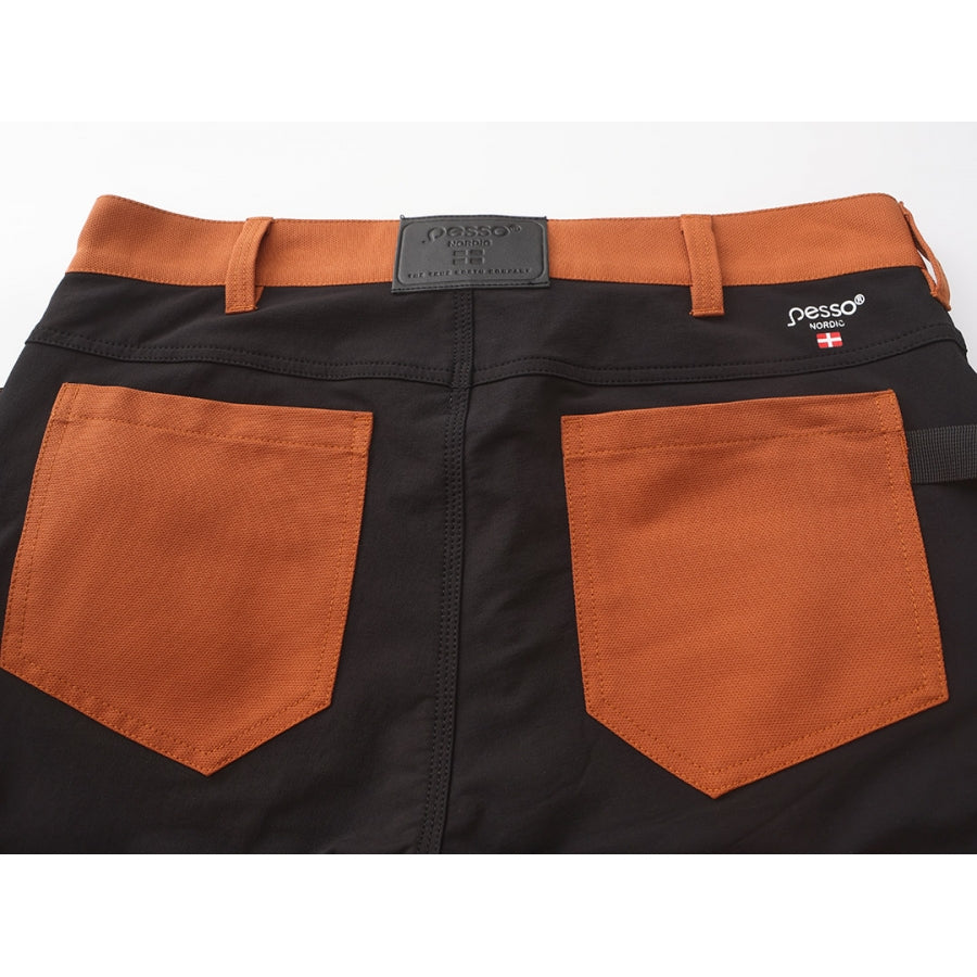 Darbo šortai Pesso TITAN Flexpro 125, rudi Mountain Brown
