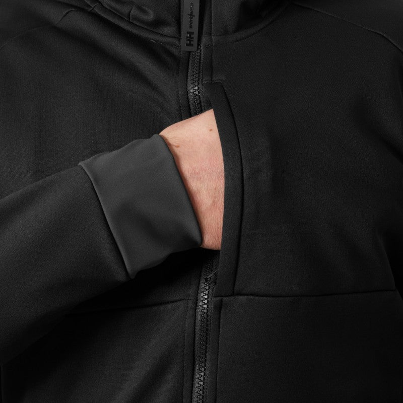 Džemperis HELLY HANSEN Tech Hooded Midlayer, juodas