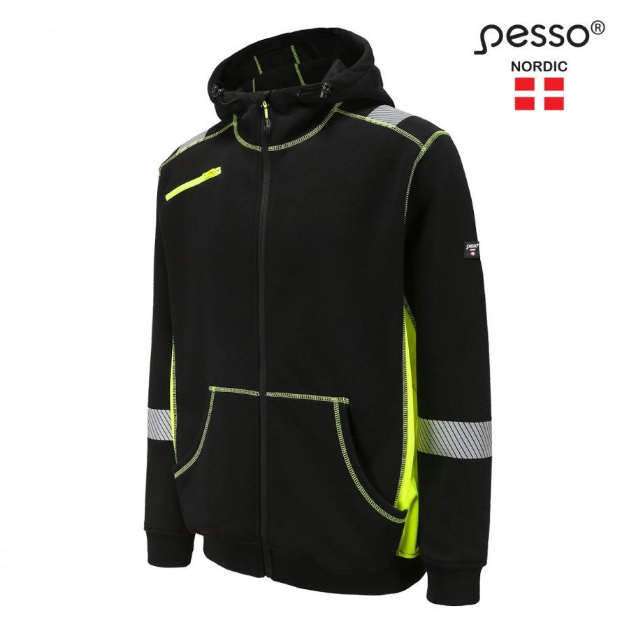 Džemperis PESSO JERSEY, juodas