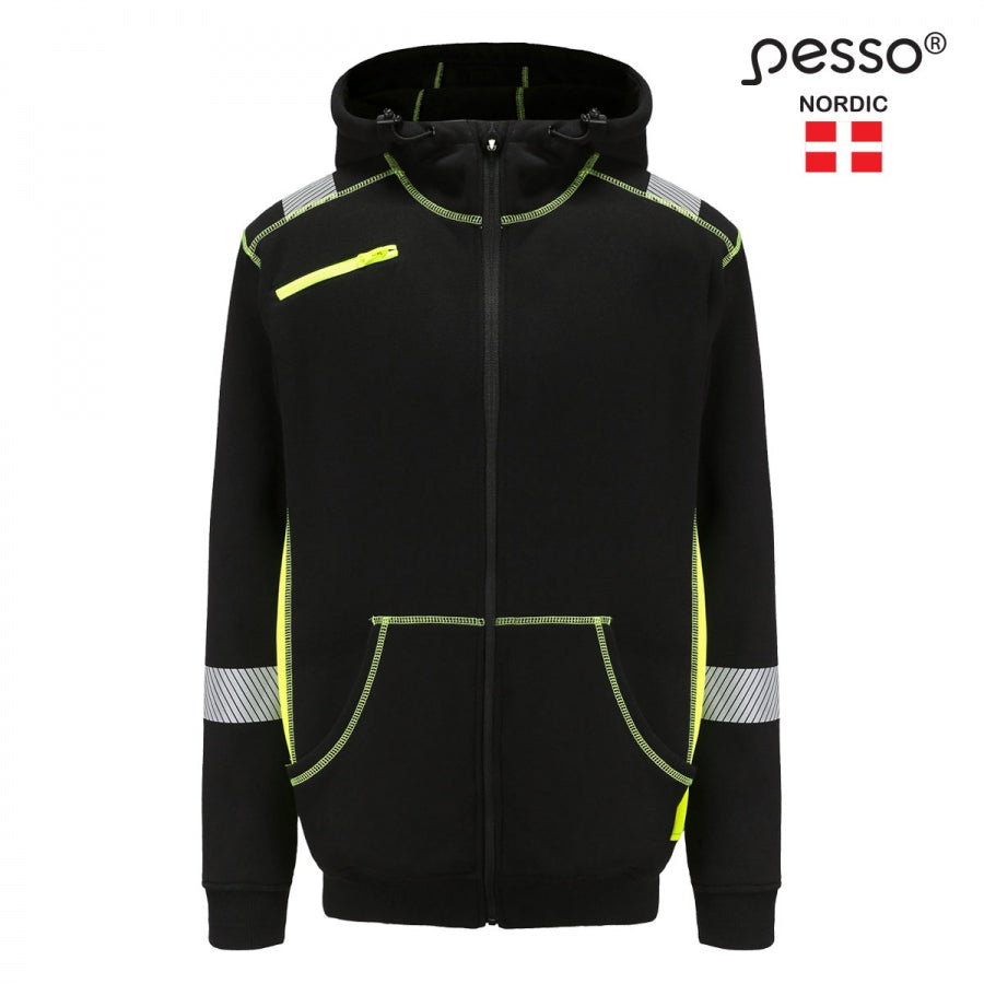 Džemperis PESSO JERSEY, juodas