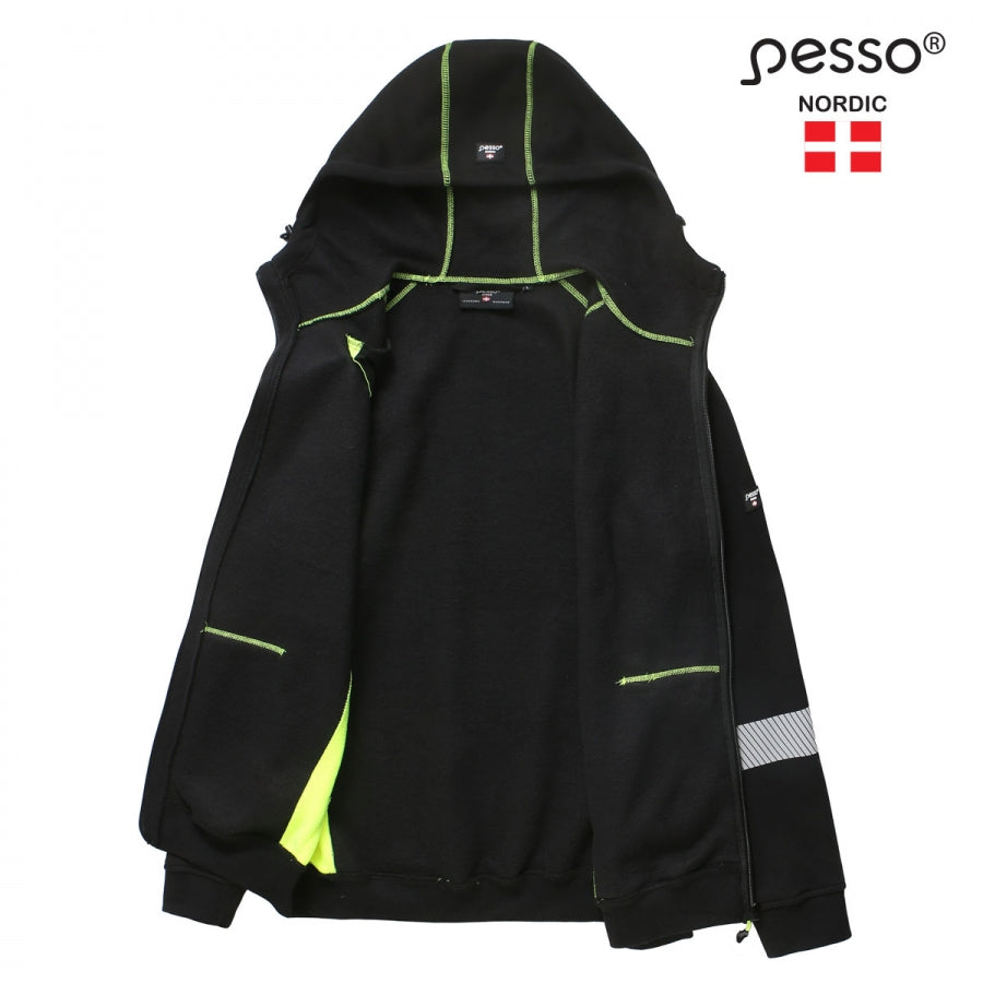 Džemperis PESSO JERSEY, juodas