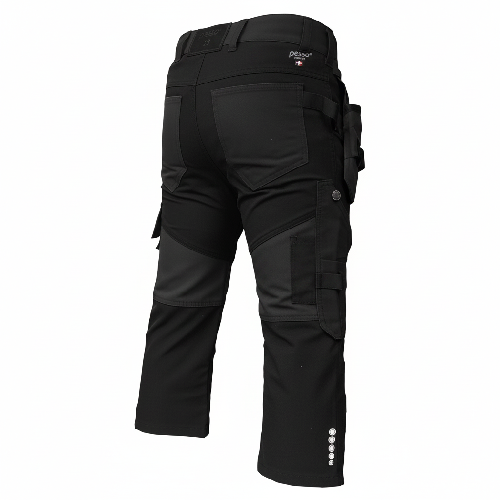 Darbo bridžai Pesso TITAN Flexpro 125, juodi