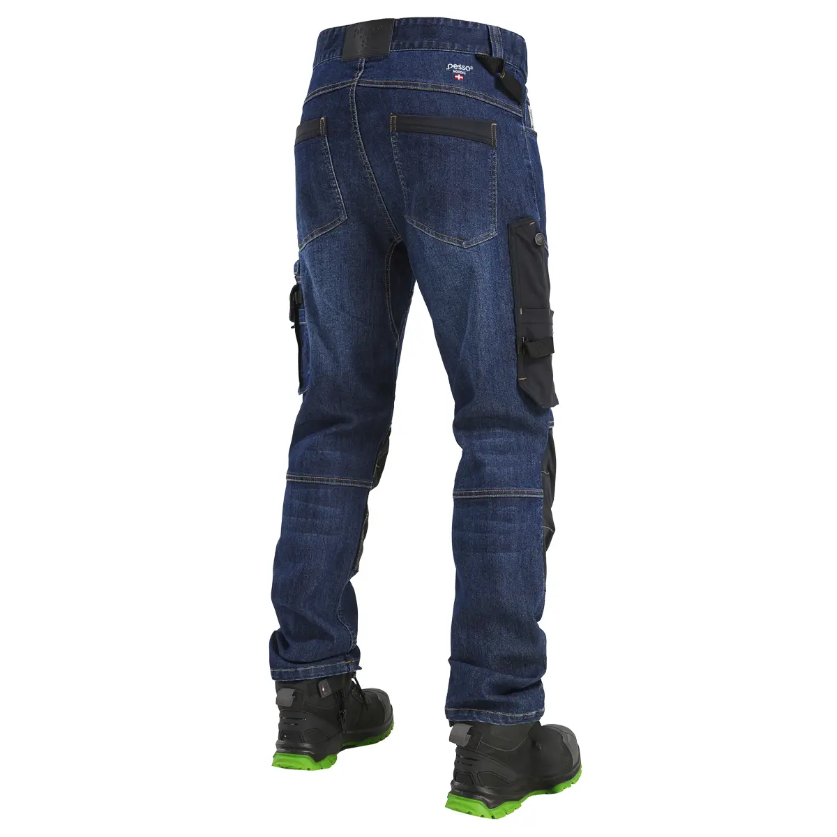 Darbo kelnės Pesso Denim Flex Ultimate Strech 155, mėlynos