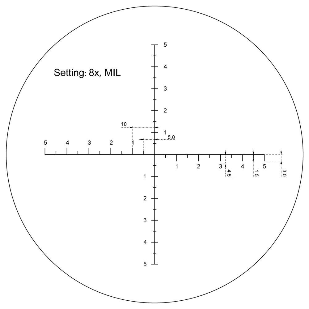 Monoklis Vector Optics Paragon 8x42, 43895, juodas