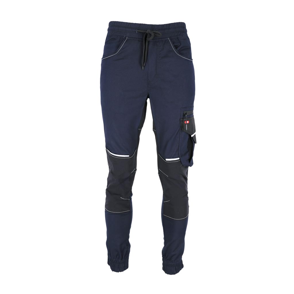 Aukštos kokybės elastingos darbo kelnės FLEXZONE TWILL, užtikrina judėjimo laisvę ir patogumą