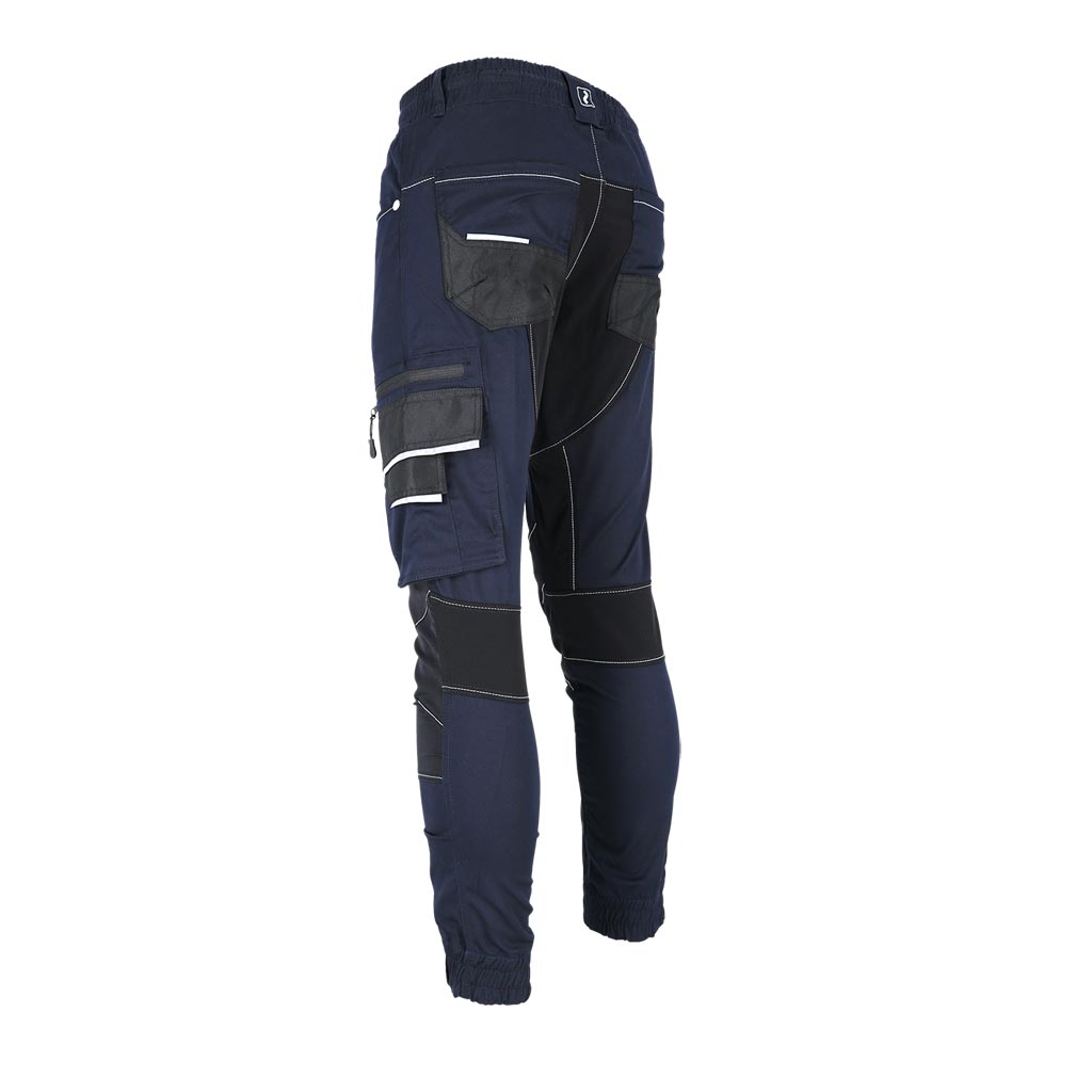 Aukštos kokybės elastingos darbo kelnės FLEXZONE TWILL, užtikrina judėjimo laisvę ir patogumą
