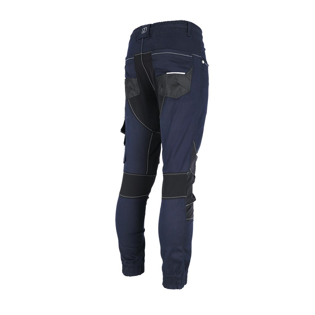 Aukštos kokybės elastingos darbo kelnės FLEXZONE TWILL, užtikrina judėjimo laisvę ir patogumą