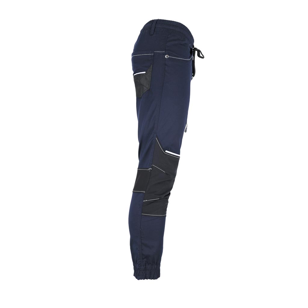 Aukštos kokybės elastingos darbo kelnės FLEXZONE TWILL, užtikrina judėjimo laisvę ir patogumą