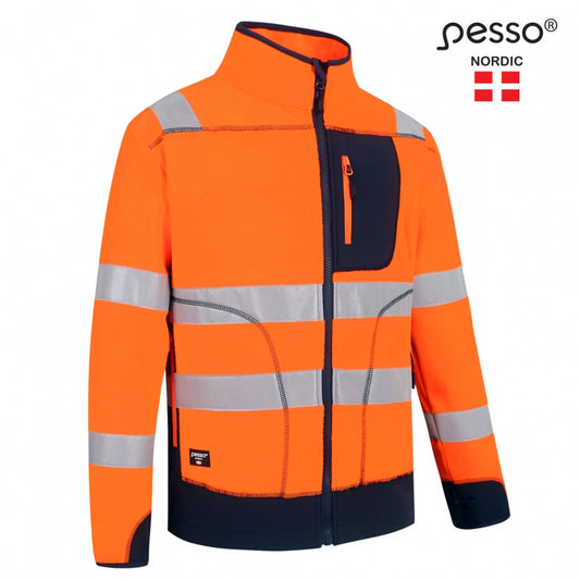 Signalinis džemperis PESSO FL02 Oranžinis