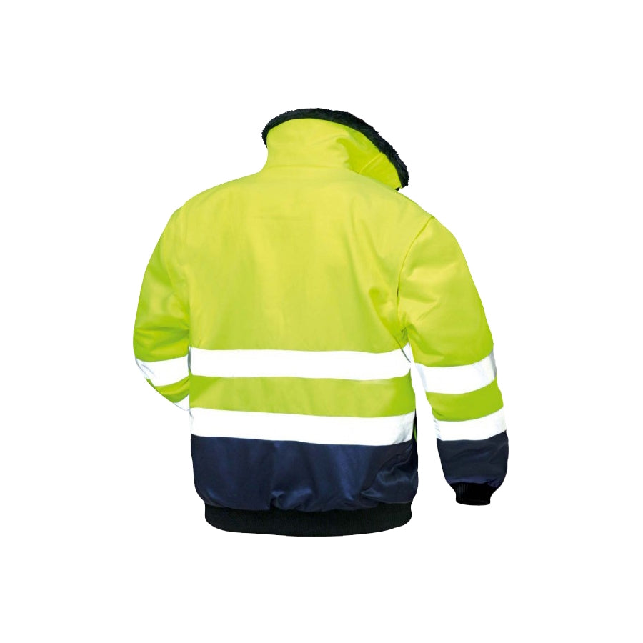 Neperpučiama ir vandeniui nepralaidaus audinio, "kvėpuojanti" striukė Pesso Pilot Hi-Vis 3-in-1 trys viename